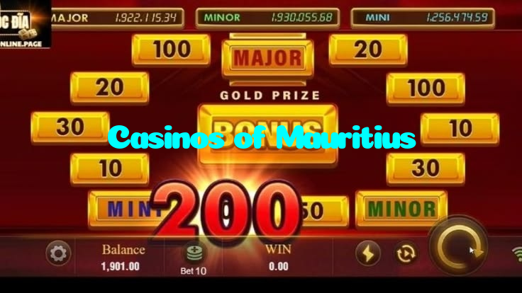 available types of Casinos of Mauritius bet including pre-match live express and system bets